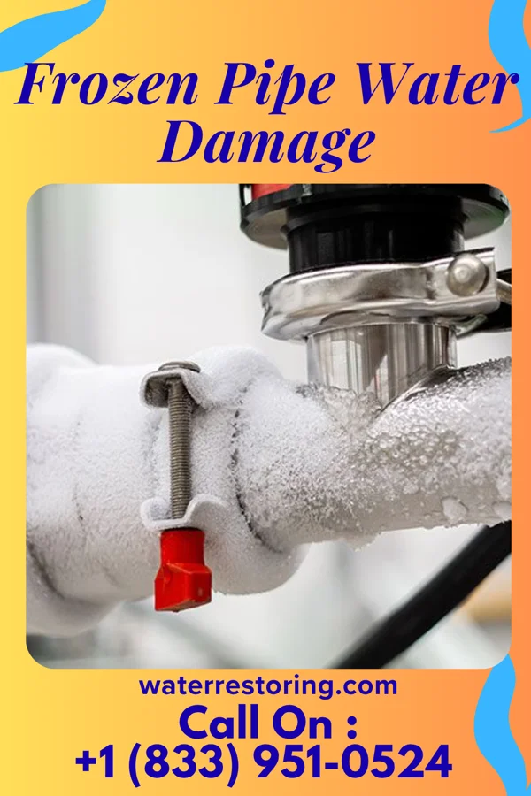 Frozen Pipe Water Damage in Oxford, MS
